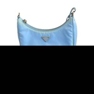 Prada Nylon Re-Edition Shoulder Bag Blue